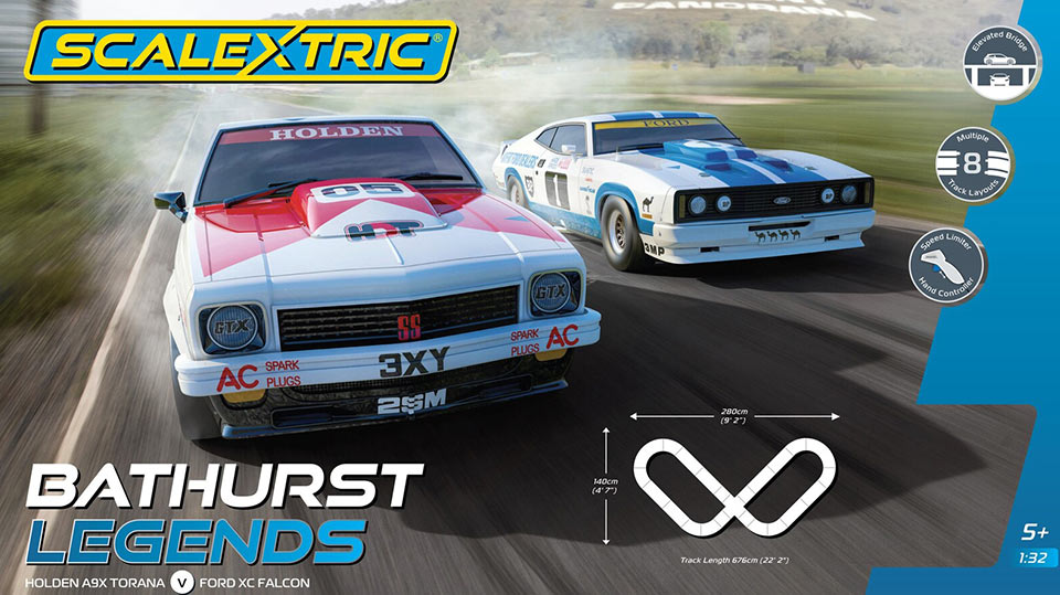 SCALEXTRIC 2020 Bathurst Legends Slot Car Set