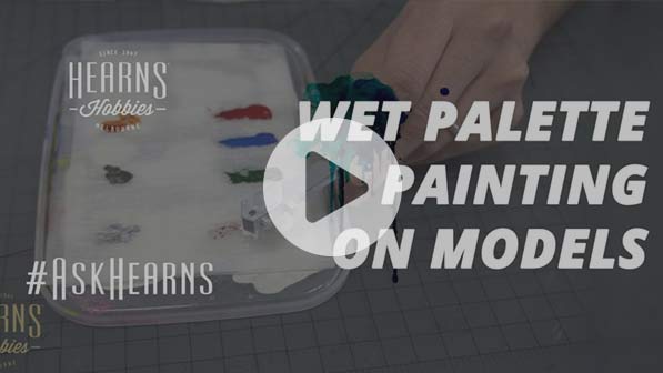 WET PALETTE for model making | #askhearns