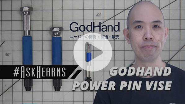 Micro Power Pin Vise Tutorial | GODHAND | #askHearns