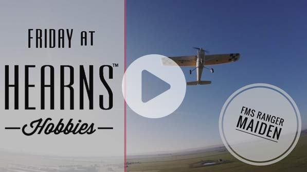 FMS RANGER MAIDEN FLIGHT + FPV DRONE | Friday at Hearns