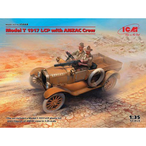 ICM 1/35 Model T 1917 LCP with ANZAC Crew