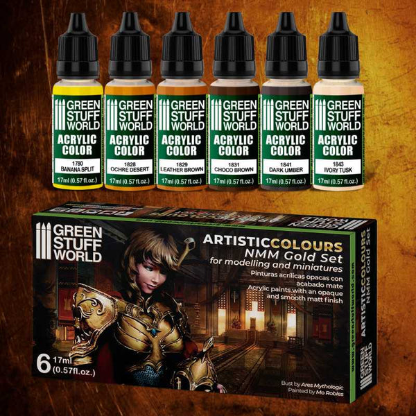 Metallic Paint SIRENSCALE GREEN 17ml - acrylic brush airbrush modelling  hobby