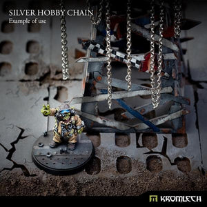 KROMLECH Silver Hobby Chain 2.5mm x 2mm (1 Metre)