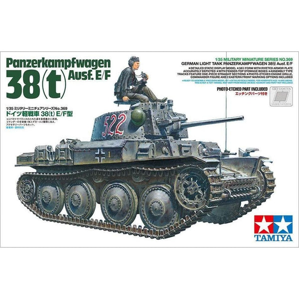 Tamiya 1/35 German Tank Panzerkampfwagen IV Ausf.F & Motorcycle Set North  Africa