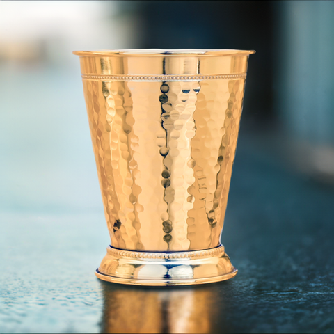 Prince of Scots 24K Hammered Gold Julep Cup