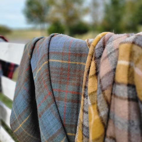 Prince of Scots Highland Tweeds BIG Throw