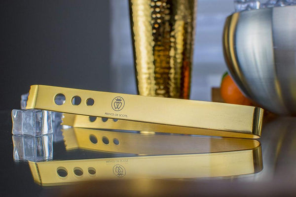 Prince of Scots sets the Gold Standard for Entertaining with 24K Gold-Plate Bar Tools