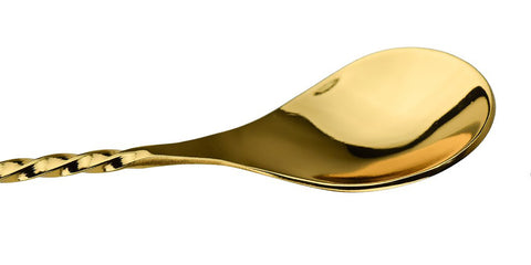Prince of Scots 24K Gold-Plate Bar Spoon