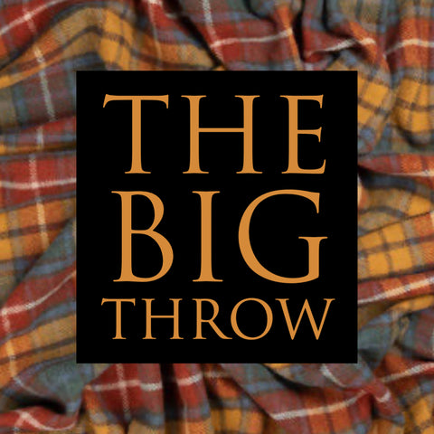 Prince of Scots Highland Tweeds BIG Throw