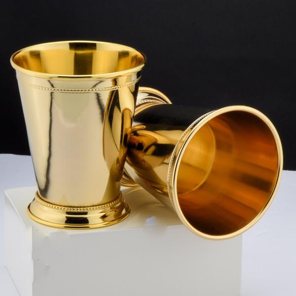 Prince of Scots 24K Gold-Plate Mint Julep Cup