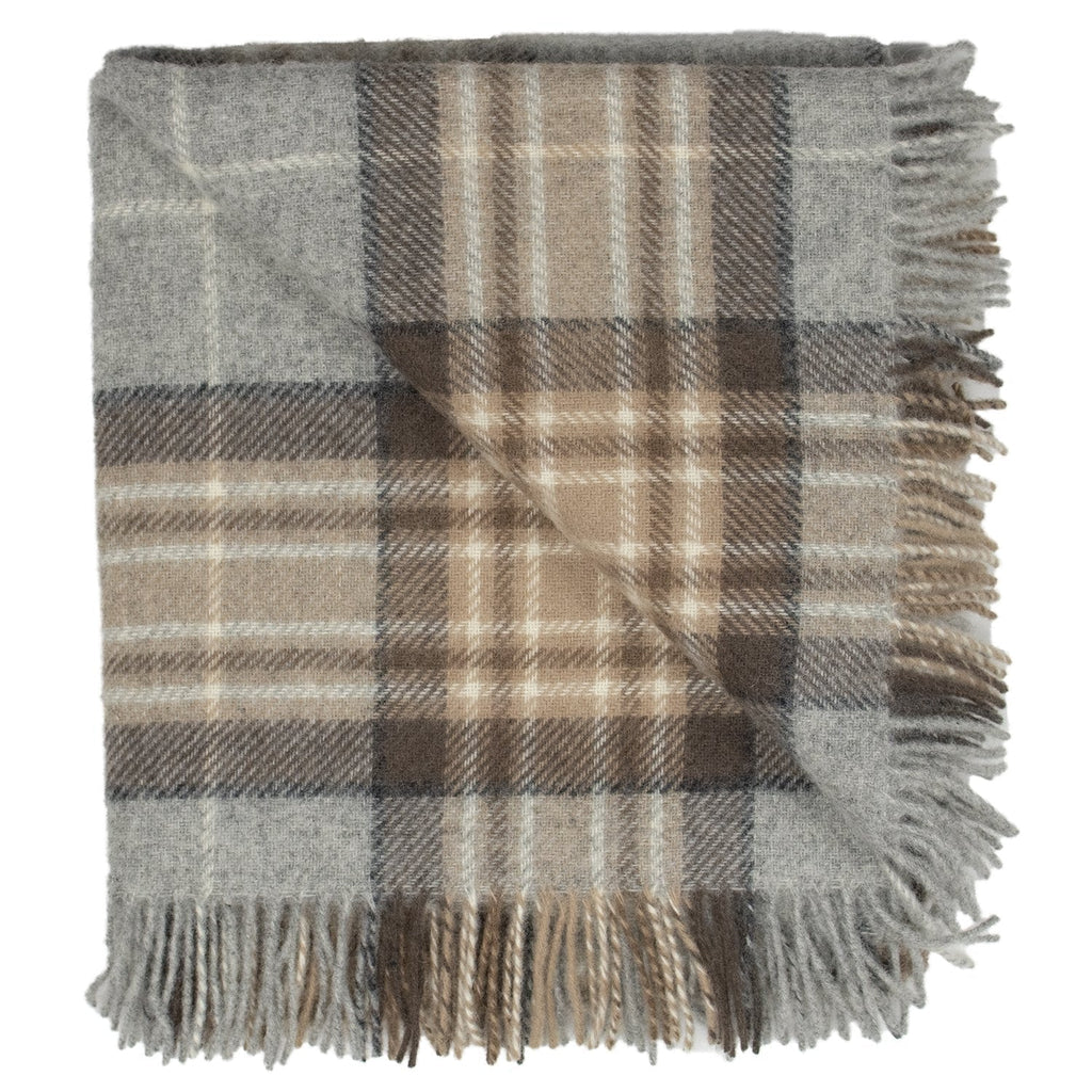 Highland Tweeds Pure New Wool Fluffy Throw ~ McKellar ~ – Prince of Scots