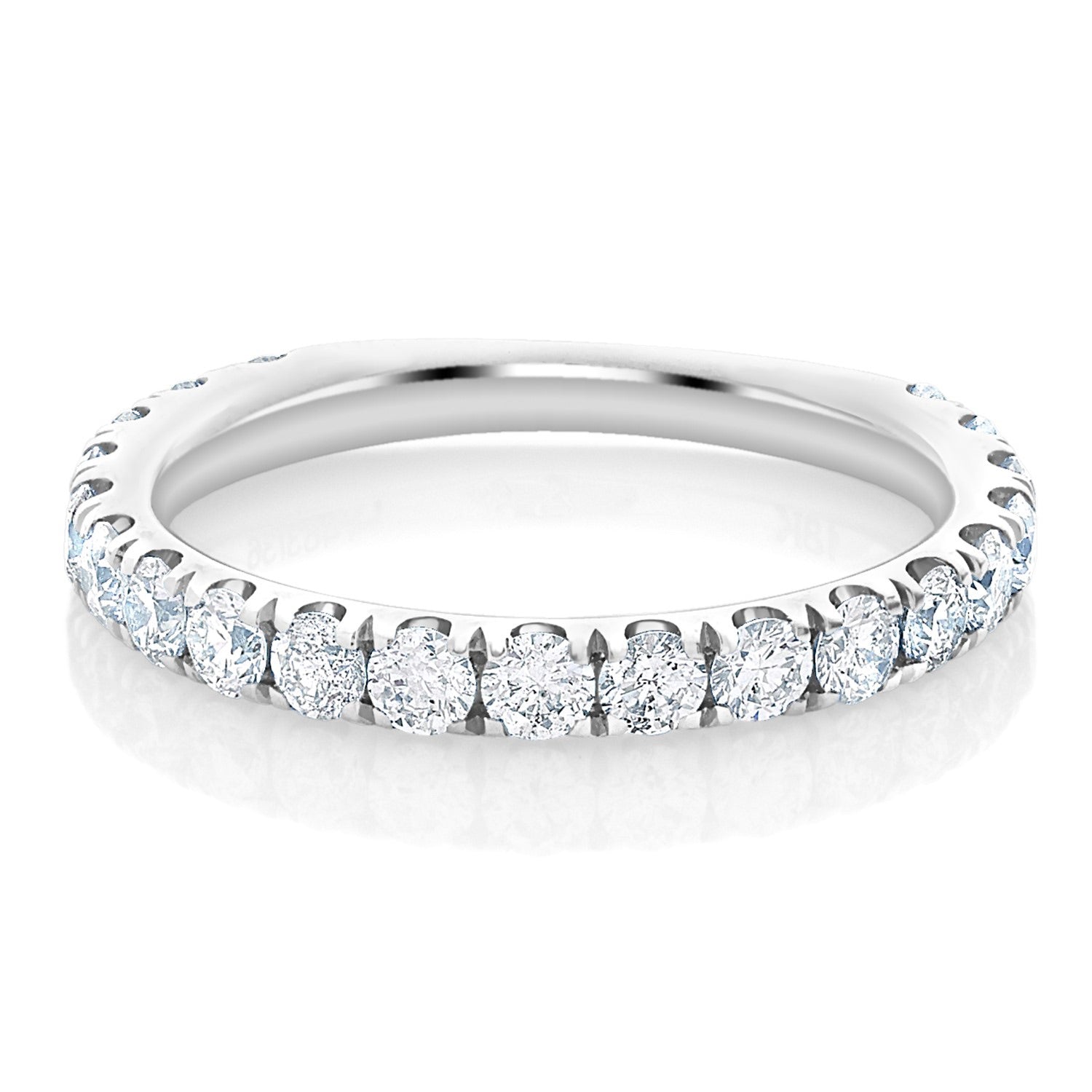 3 Sided Diamond Eternity Band Ring — EF Collection®