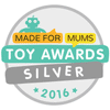 Made For Mums Toy Awards Silver 2016