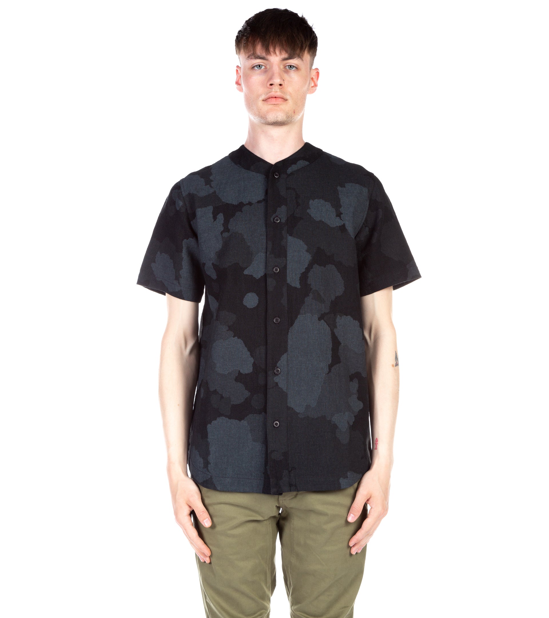 camo baseball shirt