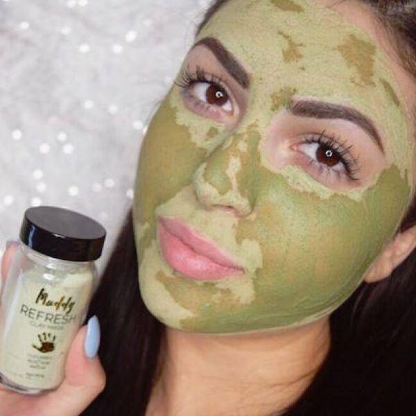 Refreshing clay mask