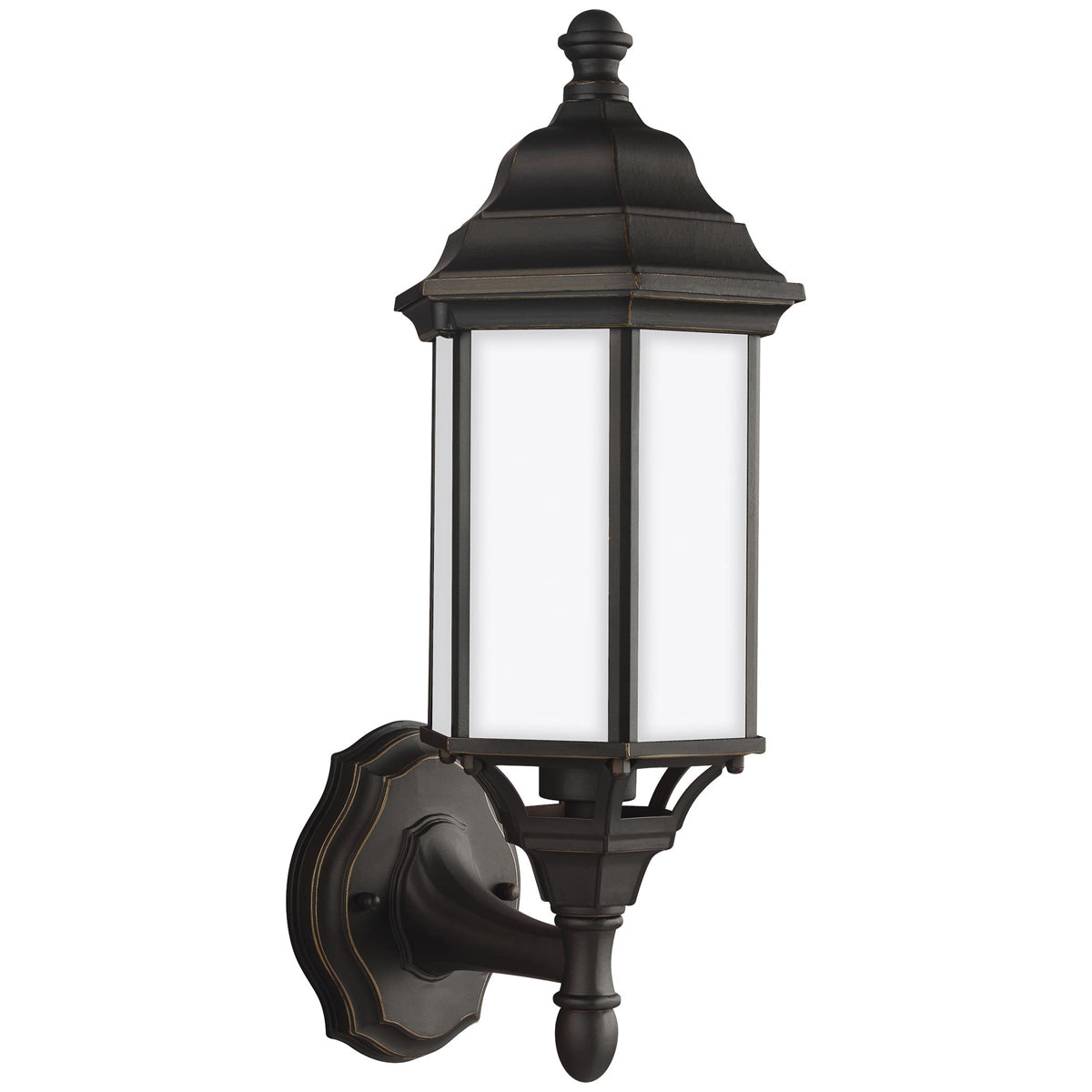 Sea Gull Lighting Sevier Uplight Outdoor Wall Lantern with Bulb - Stephanie Cohen Home product image