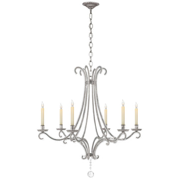 E.F. Chapman Robinson, Chandelier, Crystal, Visual Comfort Lighting –  Stephanie Cohen Home