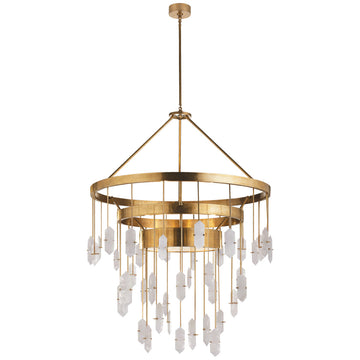 Visual Comfort Lighting, Liaison Single Tier Chandelier, Chandeliers –  Stephanie Cohen Home