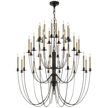 Visual Comfort Lighting, Liaison Single Tier Chandelier, Chandeliers –  Stephanie Cohen Home