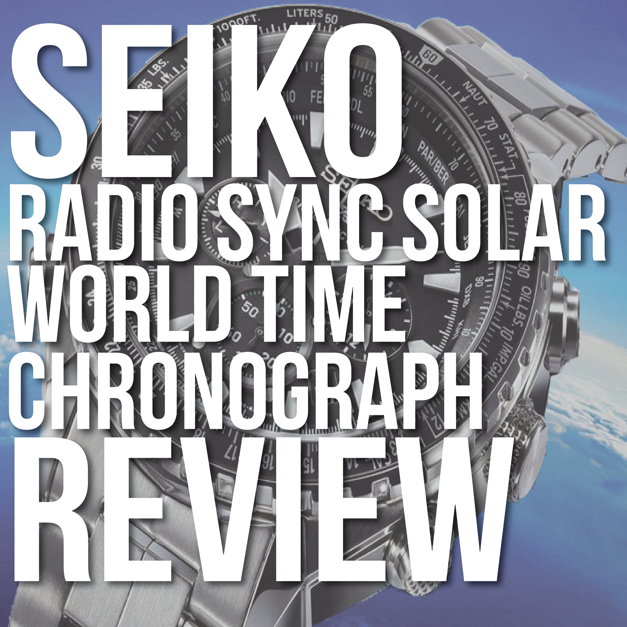 seiko prospex radio sync solar world time chronograph