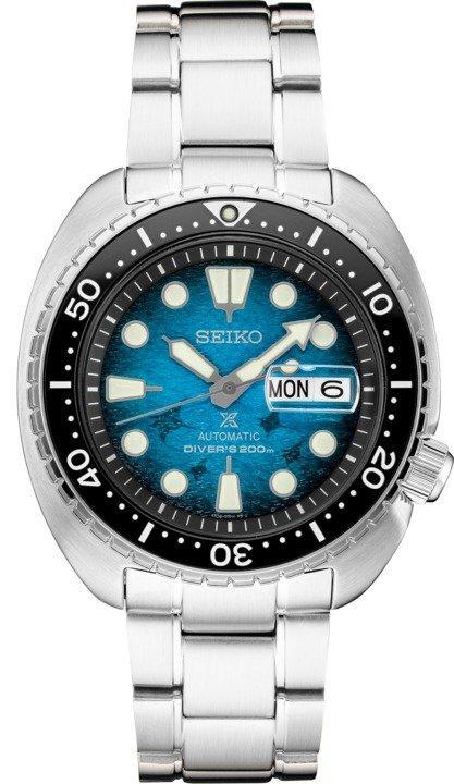 Seiko Prospex King Turtle Save the Ocean Manta Ray SRPE39 Dive Watch A