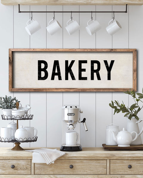 Hand Painted Bakery Size by Transit Design