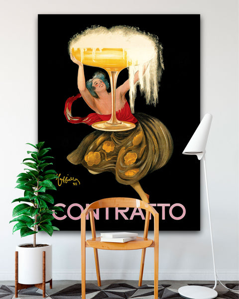 Vintage Leonetto Cappiello Poster Art, Oversized Canvas Wall Art, Vintage Posters by Transit Design.