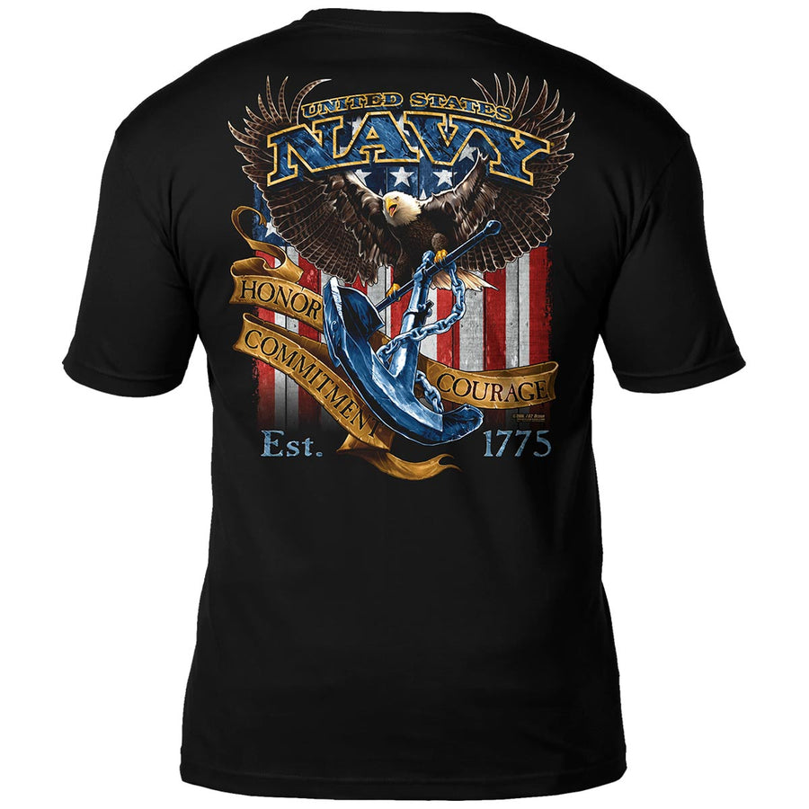 US Navy 'Fighting Eagle' 7.62 Design Battlespace Men's T-Shirt