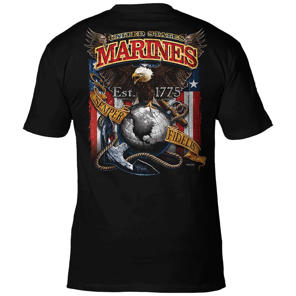 7.62 Design USMC T-Shirts