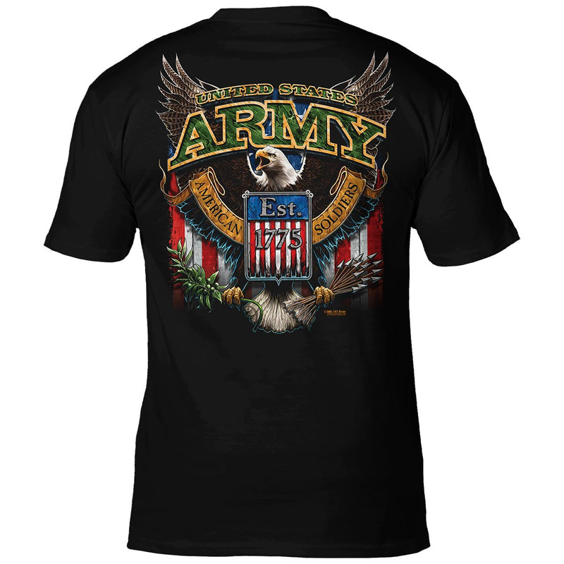 Army 'Fighting Eagle' 7.62 Design Battlespace Men's T-Shirt
