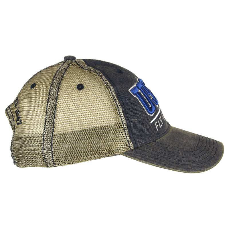 US Air Force 'Fly, Fight, Win' Vintage Trucker Hat