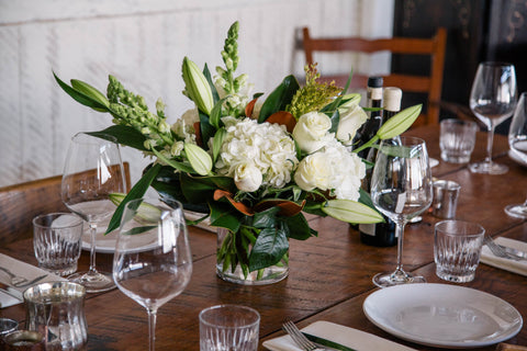 white round centerpiece thanksgiving floral arrangements