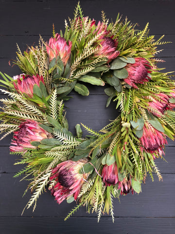 Protea Wreaths