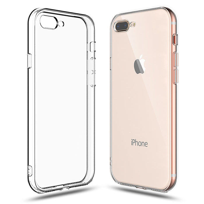 Clear Case for iPhone 8 Plus and iPhone 7 Plus TPU Shock Absorption — Shamo's