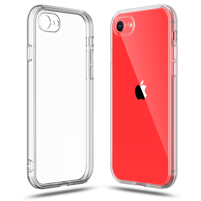 module Minister Aktentas Clear Case for iPhone 8 and iPhone 7 Transparent TPU Shock Absorption —  Shamo's