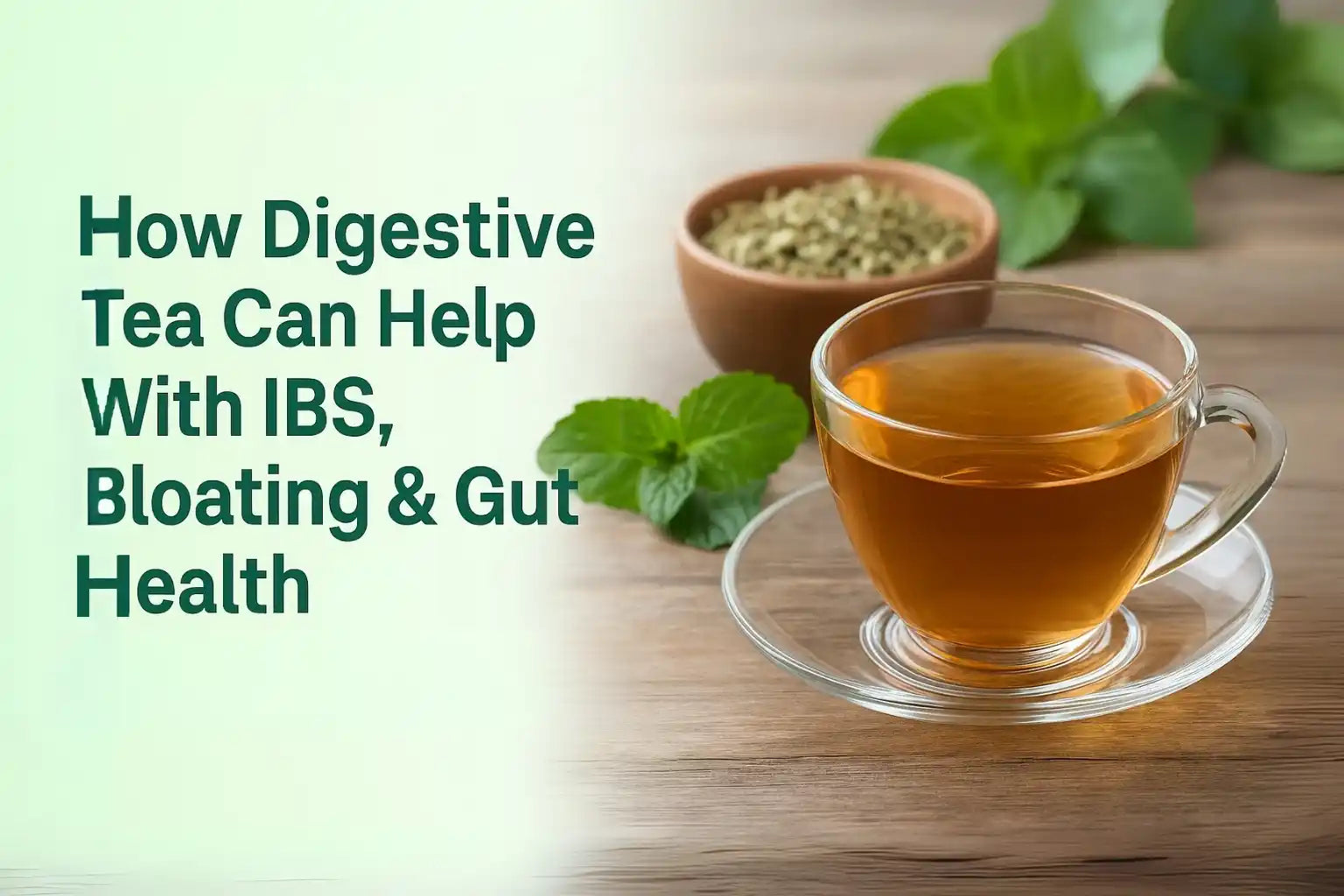 How Digestive Tea Can Help With IBS, Bloating & Gut Health