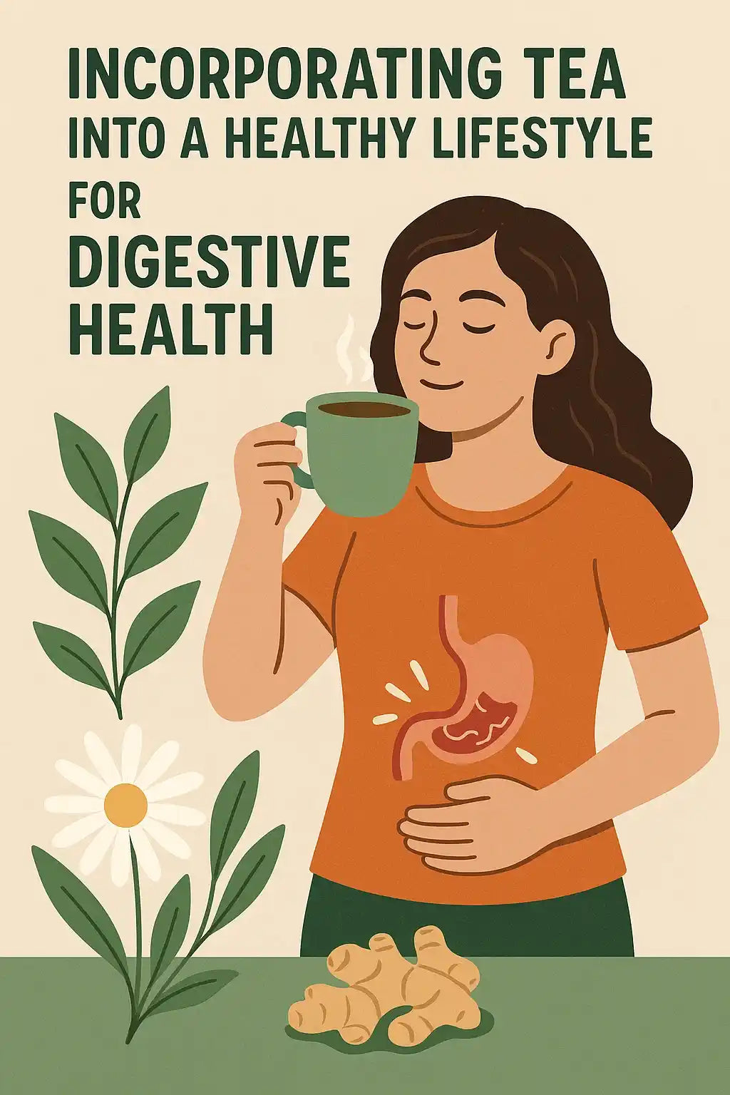 Incorporating tea into a healthy lifestyle for Digestive Health