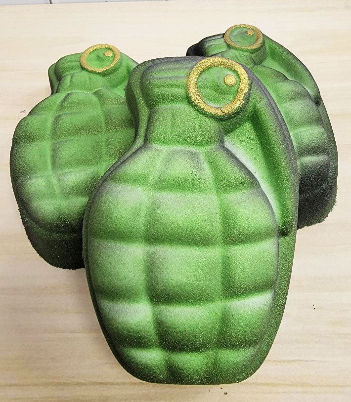 grenade bath bomb