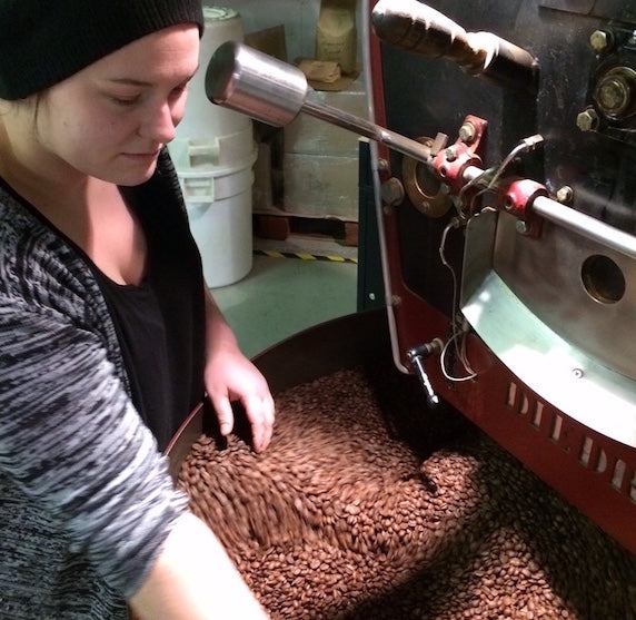 Production Roaster Lara Prahm is one of Coffee Review's Top "Women In Coffee"