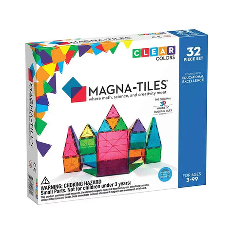 MAGNA-TILES® Metropolis 110-Piece Magnetic Construction Set with FREE Storage  Bin