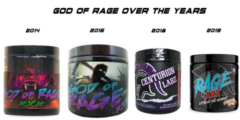 Centurion Labz God Of Rage Hardcore Pre Workout Coalitionnutrition