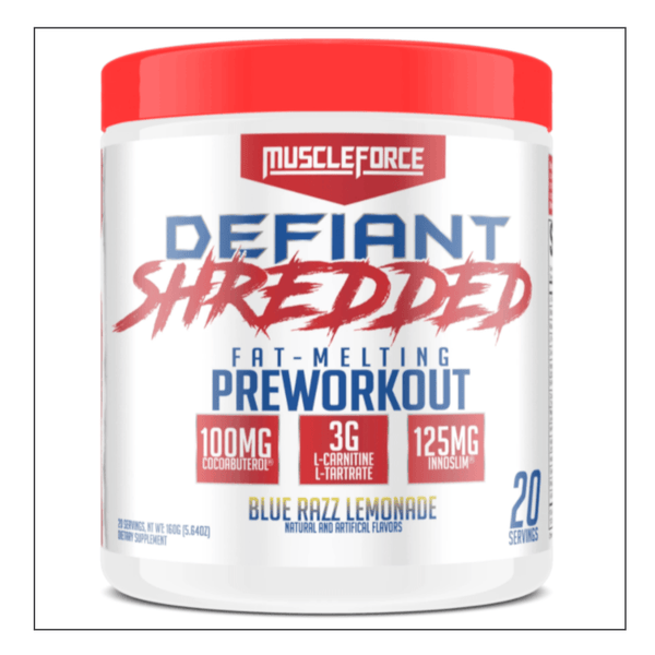 Defiant Shredded Muscle Force Coalition Nutrition 