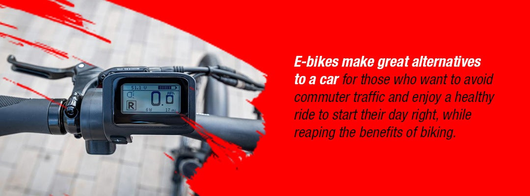 Why E-Bikes are great alternatives for cars