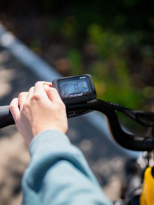 Juiced Bikes Electric Bike Components Explained LCD