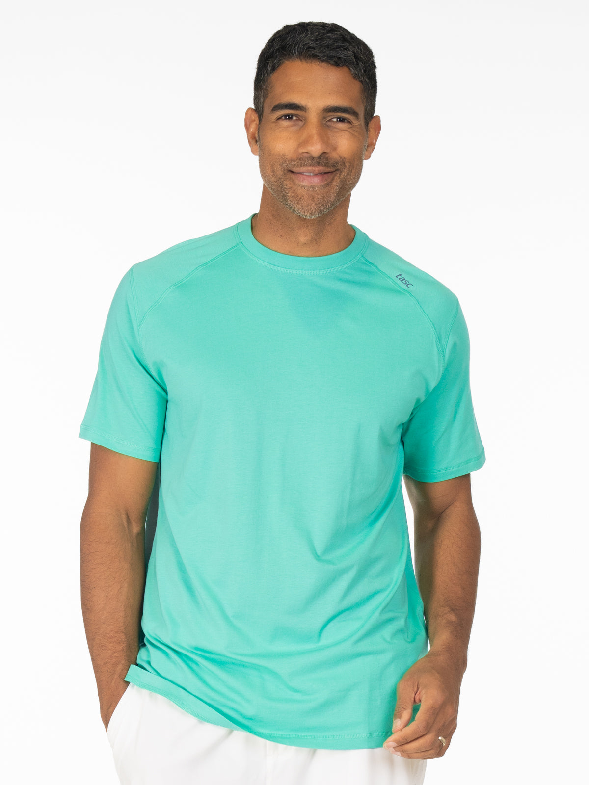 Carrollton Fitness T-Shirt - Seasonal tasc performance (AquaGreen)