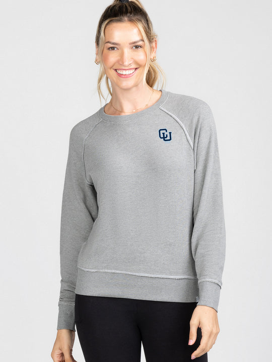 Studio Fleece Mock Neck Sweatshirt