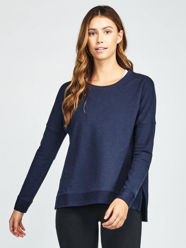 Women's Riverwalk French Terry Casual Sweatshirt | tasc Performance