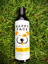 happy face dog shampoo sensitive macadamia and honey paraben free no silicones vegan not tested on animals