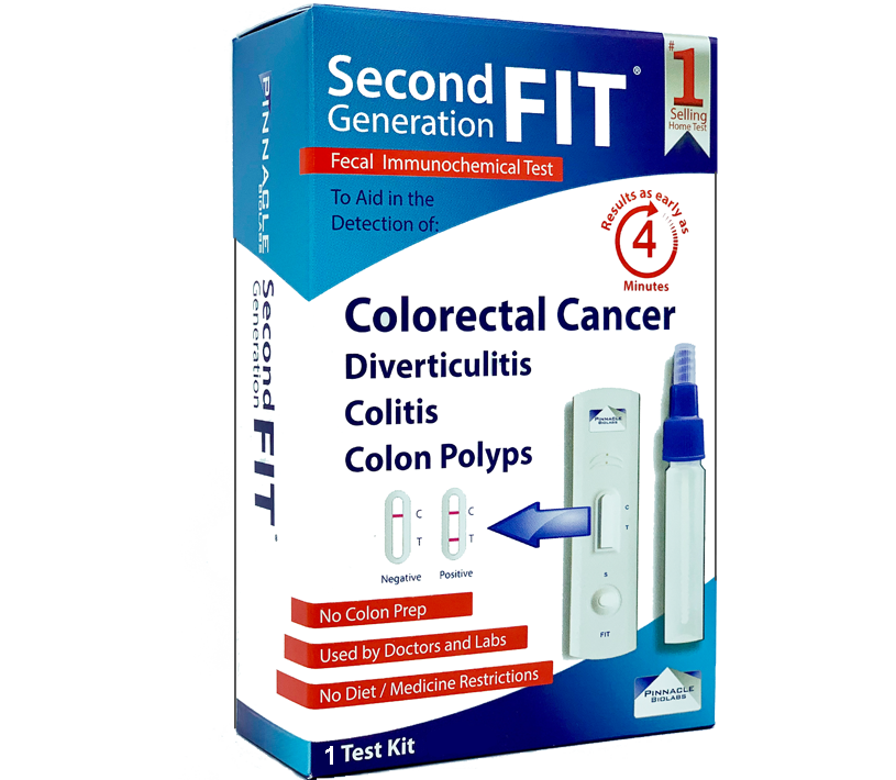 Second Generation Fit® Colon Cancer Test 1 Pack Pinnacle Biolabs 