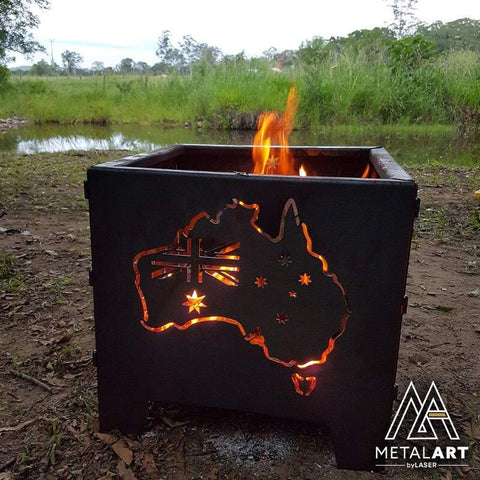 Wanderer Square Brazier Camp Fire Pit Fire Pits Direct